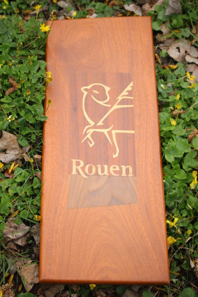 trophées bois massif